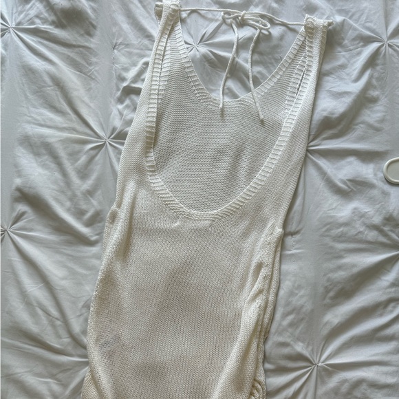 Knitted dress/ swim coverup - Picture 3 of 5